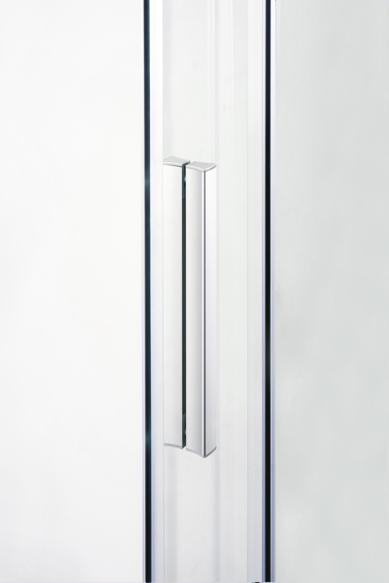 Душевая дверь в нишу Cezares 130см RELAX-BF-1-130-P-Bi профиль серый, стекло рифленое