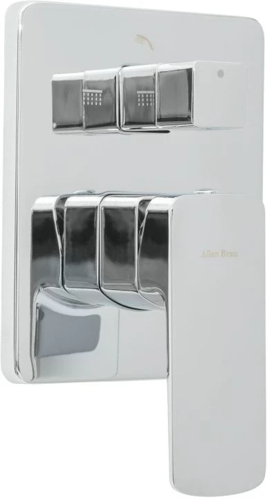 Смеситель встраиваемый для душа Allen Brau Infinity X2 5.21014-00 хром