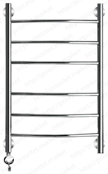 Полотенцесушитель электрический Приоритет Галант-11 80x40 см ЕL31-84-1/9003PM белый