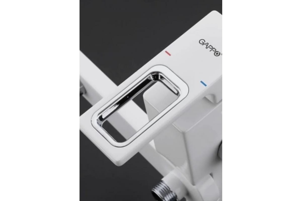 Душевая стойка Gappo Futura G2417-8 белый / хром
