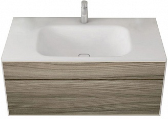 Тумба под раковину Cezares TITAN-I-800/530-1C-DRW темное дерево