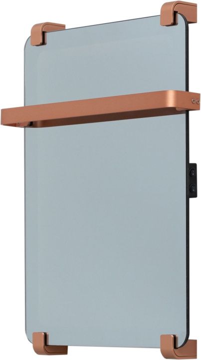 Полотенцесушитель электрический Allen Brau Infinity 60x44 см 00305010 медь браш