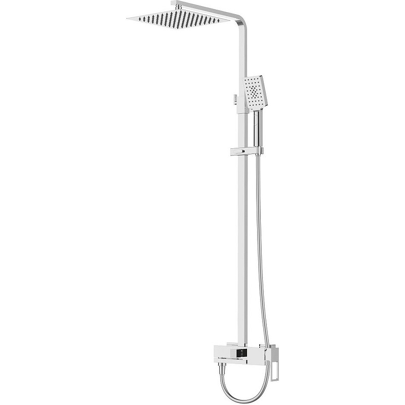 Душевая стойка BelBagno Luce LUC-VSCM-CRM хром