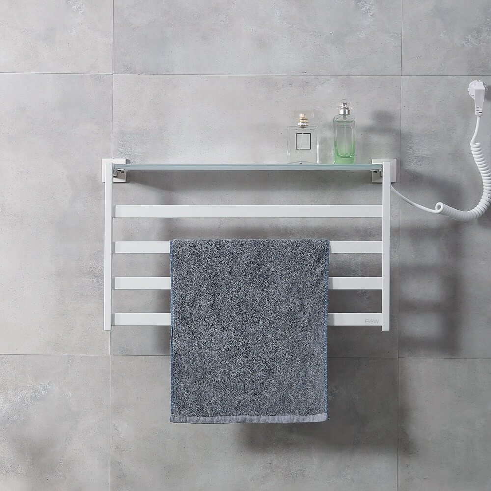 Полотенцесушитель электрический Black & White N-333 W 58x35см 333WN белый