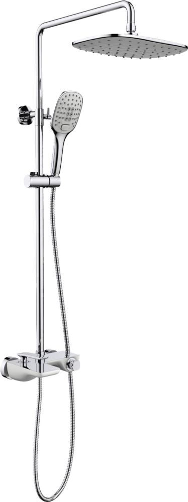Душевая стойка Timo Helmi SX-1170/00-16 хром / белый