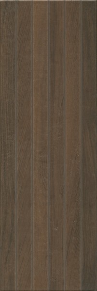 Керамическая плитка Kerama Marazzi Семпионе структура 30x89,5 см коричневый темный матовый