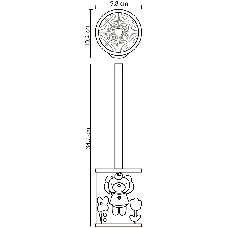 Ершик Wasserkraft K-3427