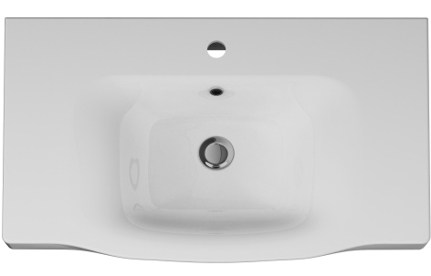 Тумба с раковиной AM.PM Like 80 напольная, белый глянец Тумба с раковиной AM.PM Like 80 напольная, белый глянец