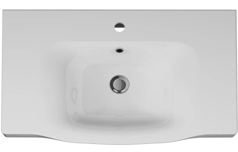 Тумба с раковиной AM.PM Like 80 напольная, белый глянец Тумба с раковиной AM.PM Like 80 напольная, белый глянец