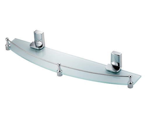 Полка Wasserkraft Leine K-5024 с ограничителем, хром