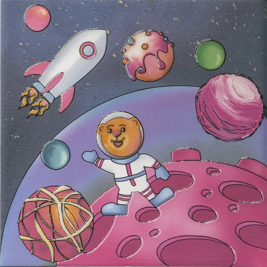 Декор Космос 5 20x20x0,69, 1, шт