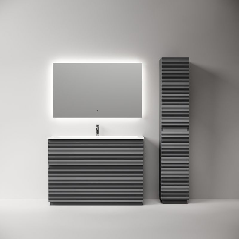 Тумба под раковину Sancos Folk Floor 120 FL120FGS напольная, Grey soft