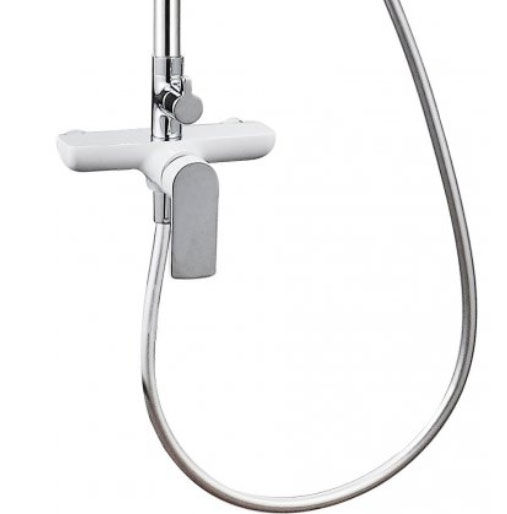 Душевая стойка Aquanet Arctic R AF520-71-R-CW белый / хром
