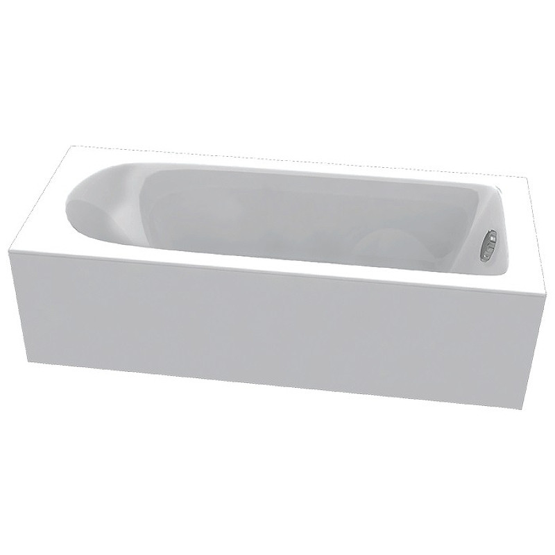 Акриловая ванна C-bath Rea 160x70 CBQ002002 белая глянцевая