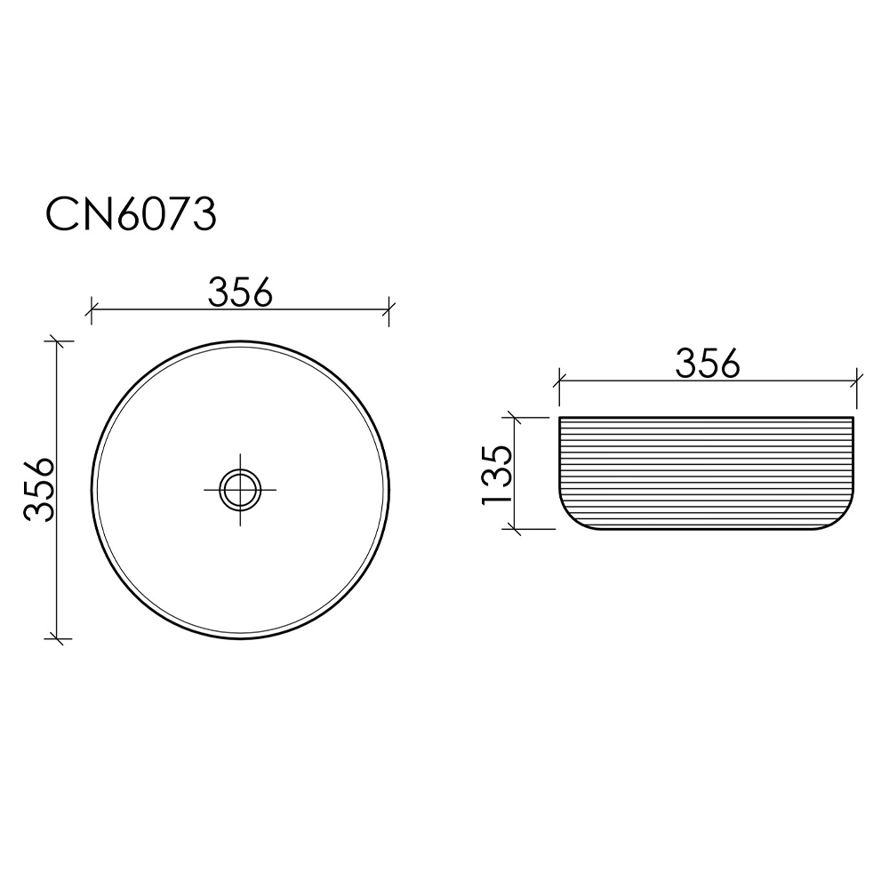 Раковина накладная Ceramica Nova Element CN6073MC капучино матовый