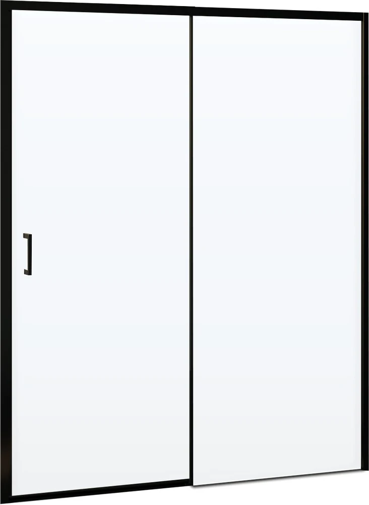 Душевая дверь в нишу RGW Passage PA-017B 150 см 350801715-14 профиль черный, стекло прозрачное