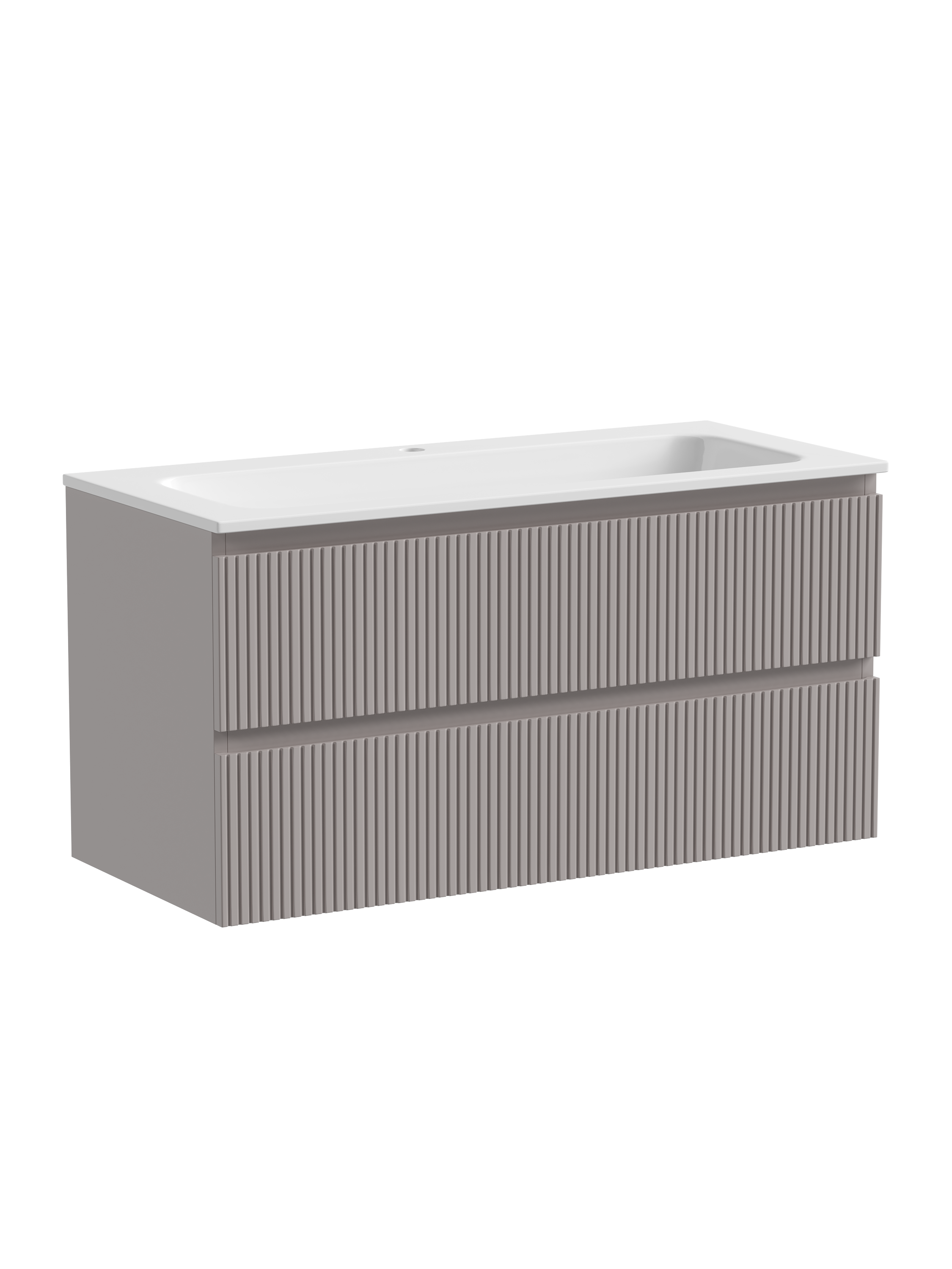 Тумба под раковину Sancos Snob T 100 SNT100SM серая матовая