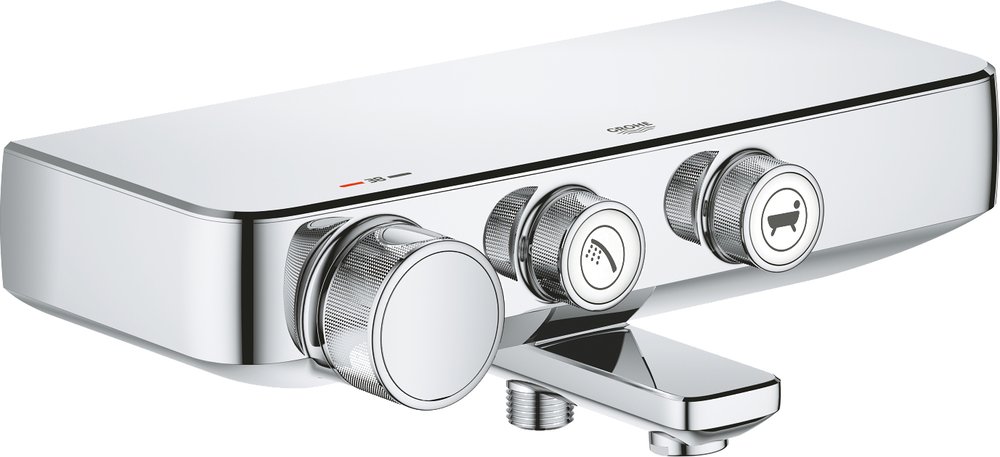 Термостатический смеситель Grohe Grohtherm SmartControl 34718000 для ванны с душем, хром