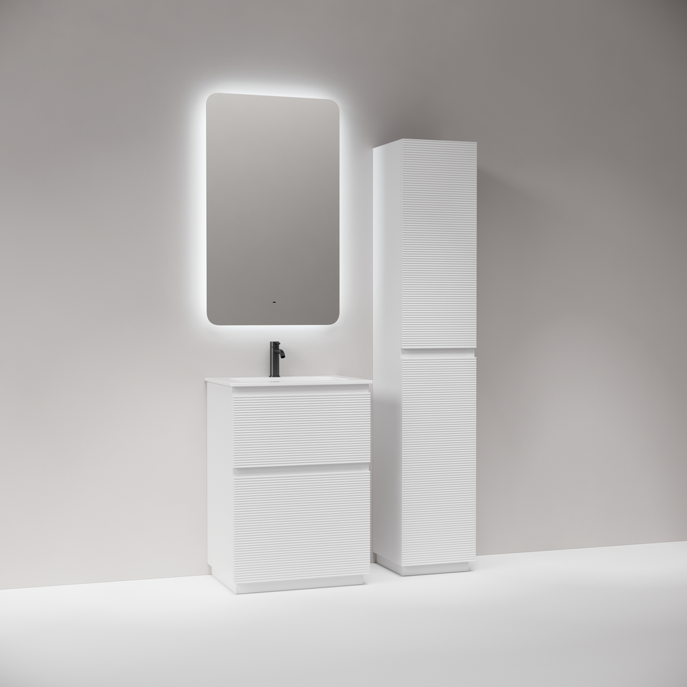 Тумба с раковиной Sancos Folk Floor 60 напольная, Bianco