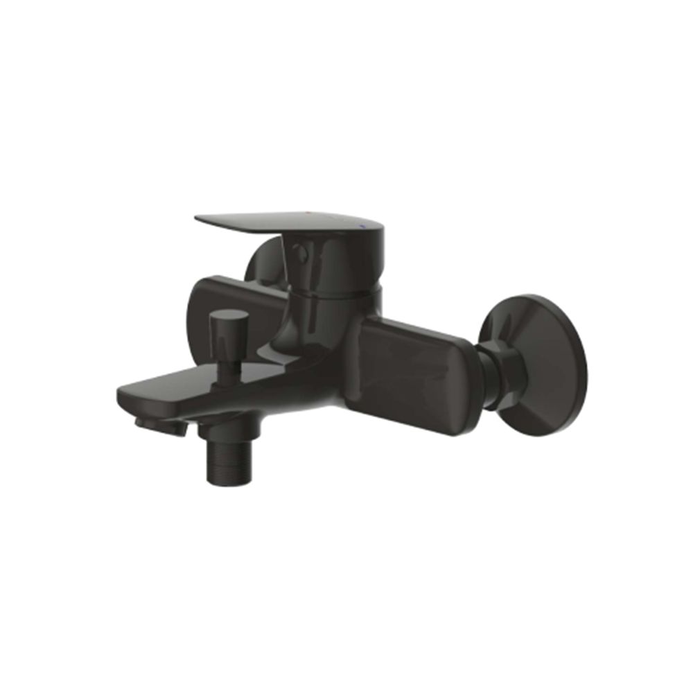 Смеситель для ванны с душем Bravat Rhein F6429564BW-01-ENG черный