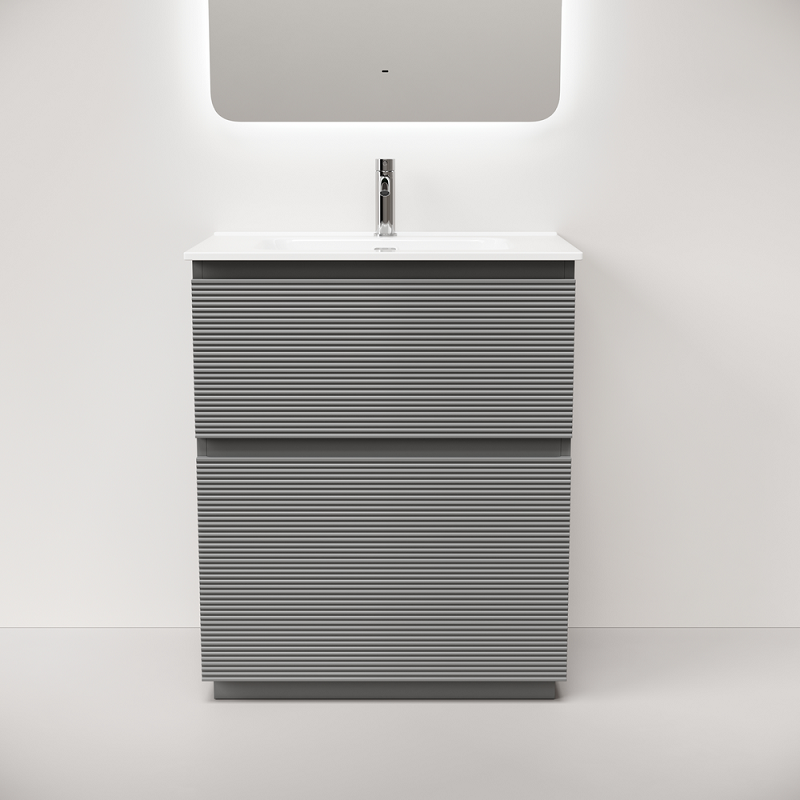 Тумба под раковину Sancos Folk Floor 70 FL70FES напольная, Ergraut soft