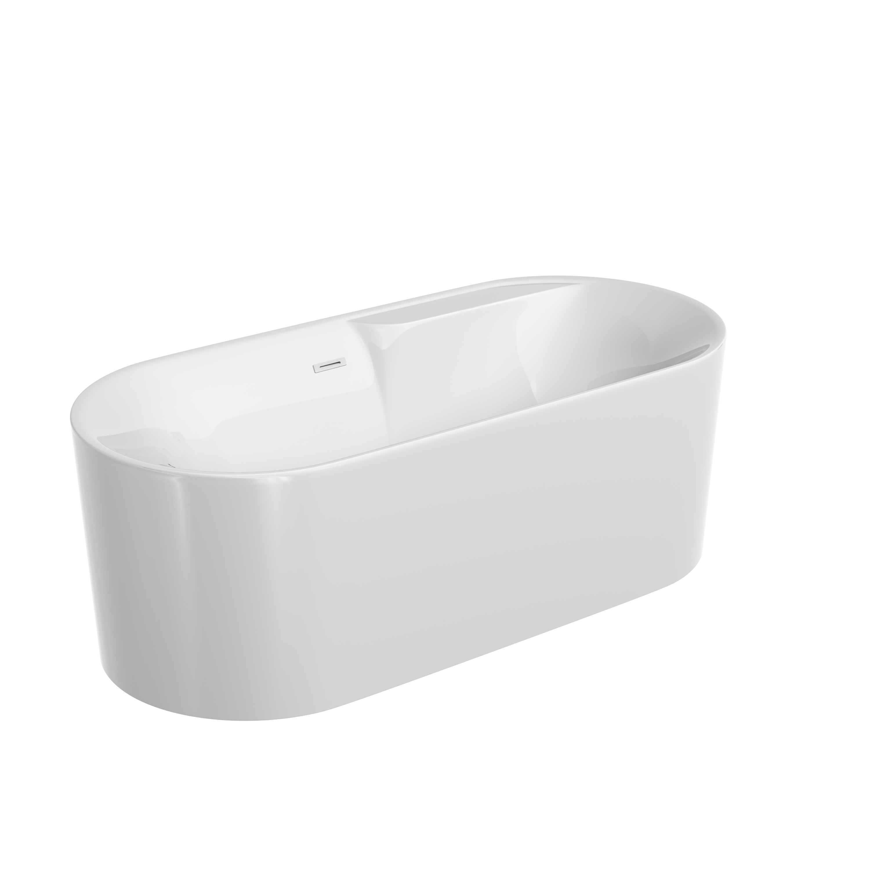 Акриловая ванна Sancos Omega FB16 170х80 белая глянцевая