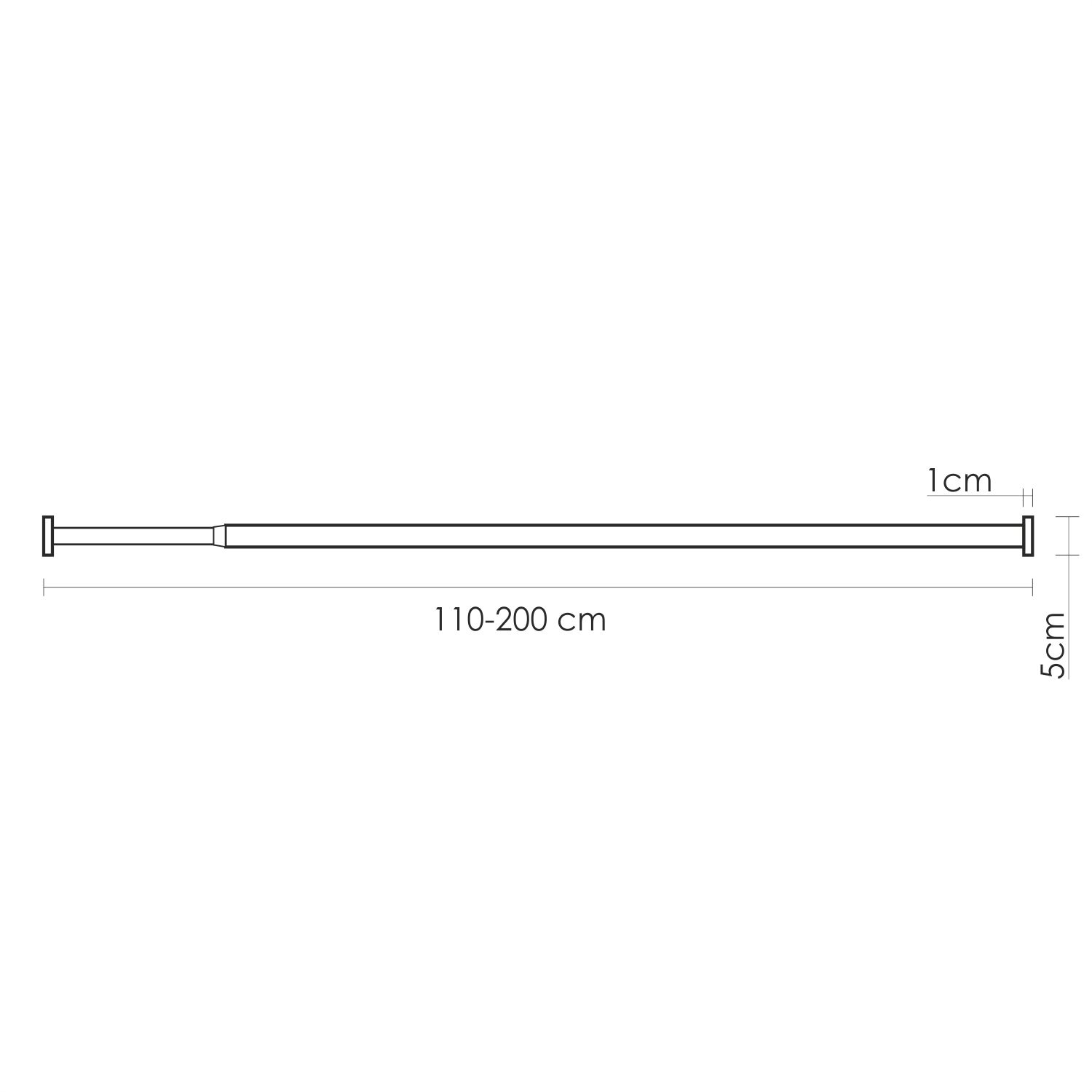 Карниз для ванной Elbe SC-721121 