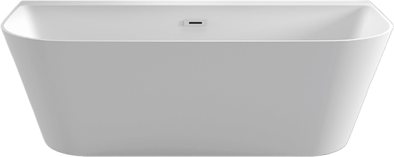 Акриловая ванна Black & White Swan SB115 170x80см 115SB00 белая глянцевая