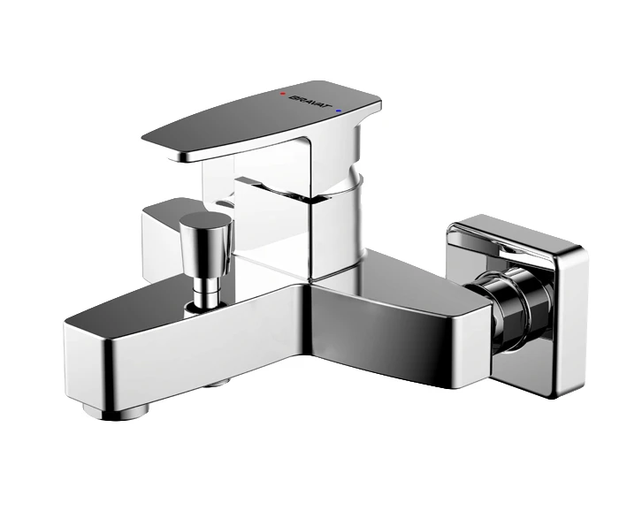 Смеситель для ванны с душем Bravat Riffle F672106C-01 хром