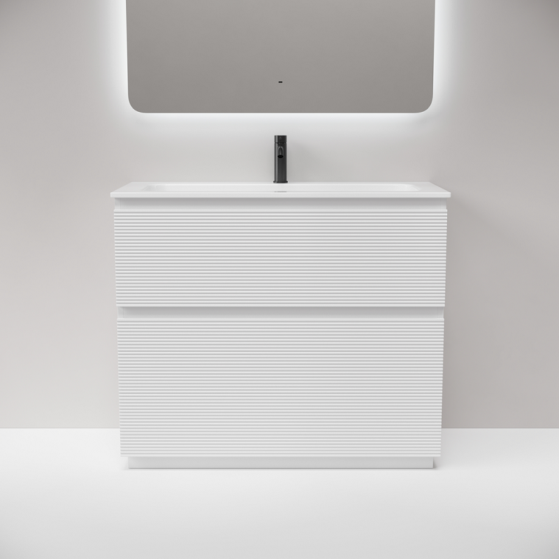 Тумба под раковину Sancos Folk Floor 100 FL100FW напольная, Bianco