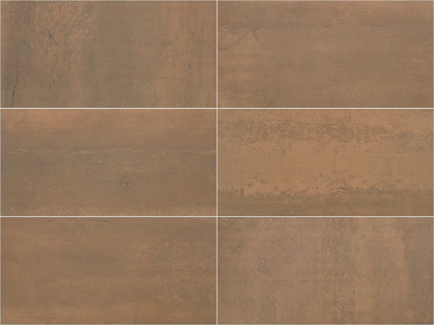 Керамогранит Decarte Metalized concrete terracoat 60х120 см терракот