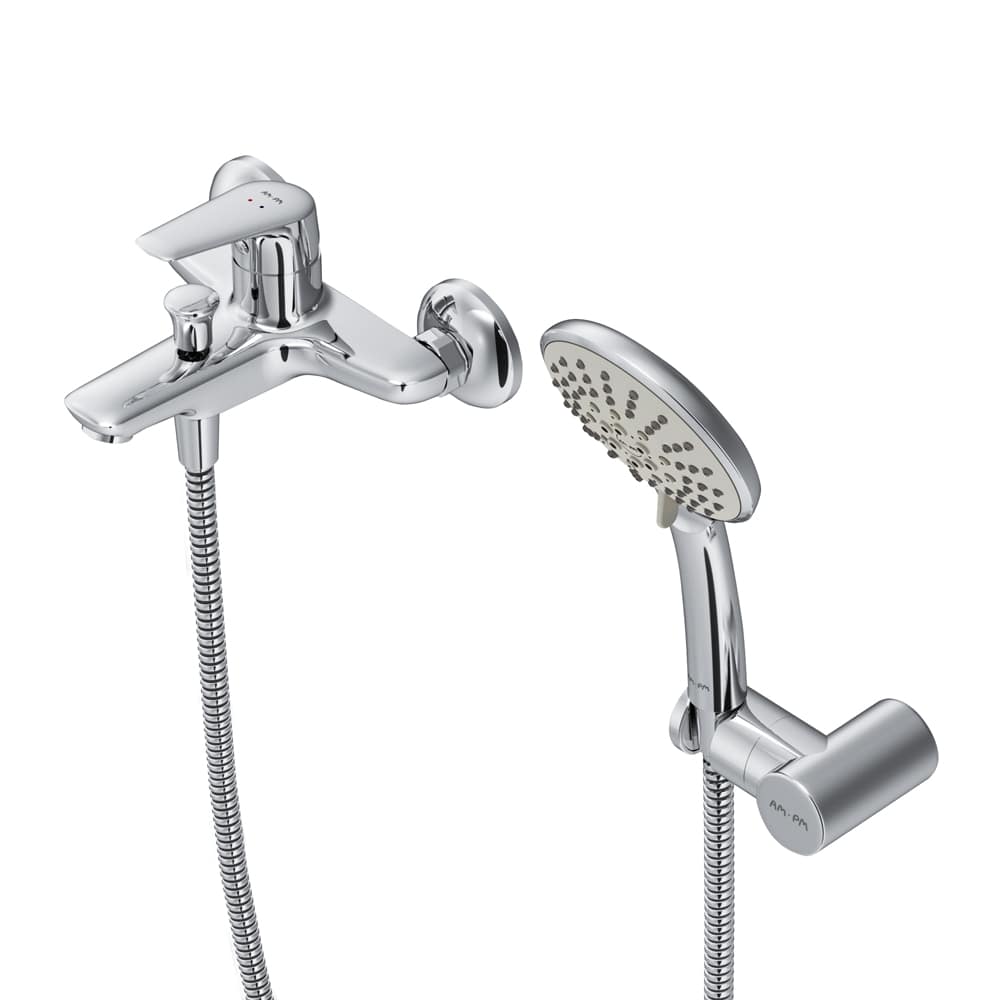 Смеситель для ванны с душем AM.PM Joy F85E15000 хром