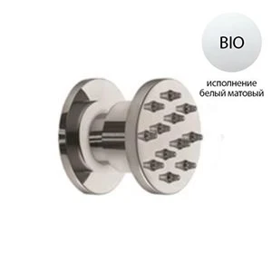 Душевая форсунка Cezares CZR-Z-FC-52-BIO белая матовая