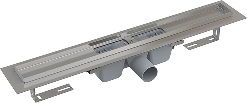 Душевой лоток AlcaPlast APZ1 750 с опорами, хром