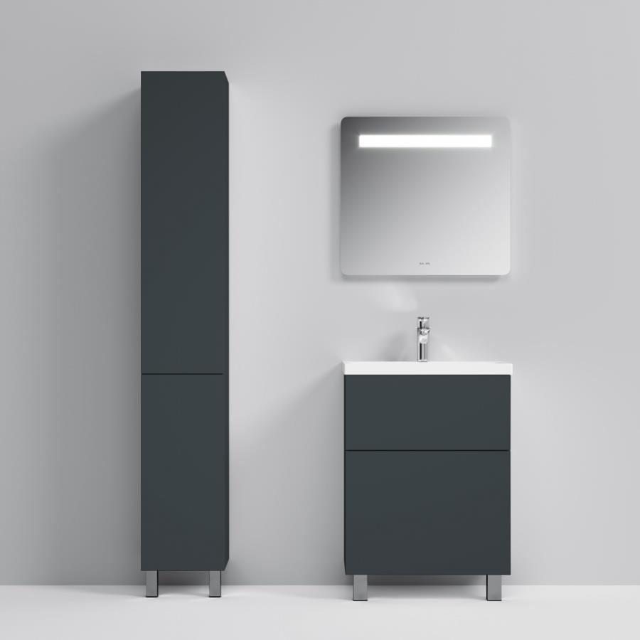 Шкаф-пенал AM.PM Gem 30см M90CSR0306GM графит матовый