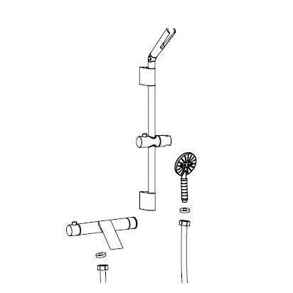 Душевая стойка RGW Shower Panels SP-23 30140123-01 хром