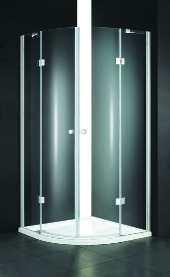 Душевой уголок Cezares Verona 90x90см VERONA-R-2-90-C-Cr профиль хром, стекло прозрачное