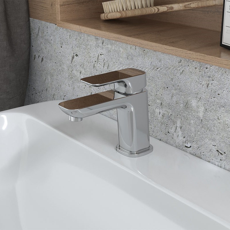 Смеситель для раковины Paini Nove 09CR205 хром