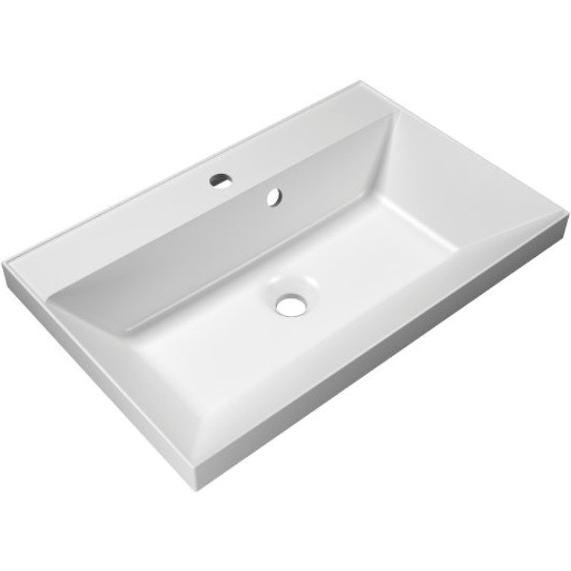 Раковина встраиваемая BelBagno 70 см BB700/450-LV-MR-AST белая