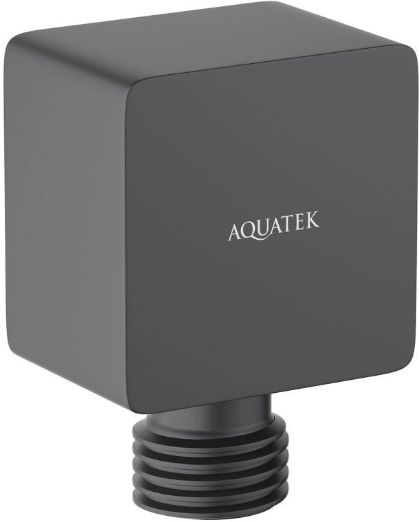 Шланговое подключение для душа Aquatek AQ2459MB черный матовый