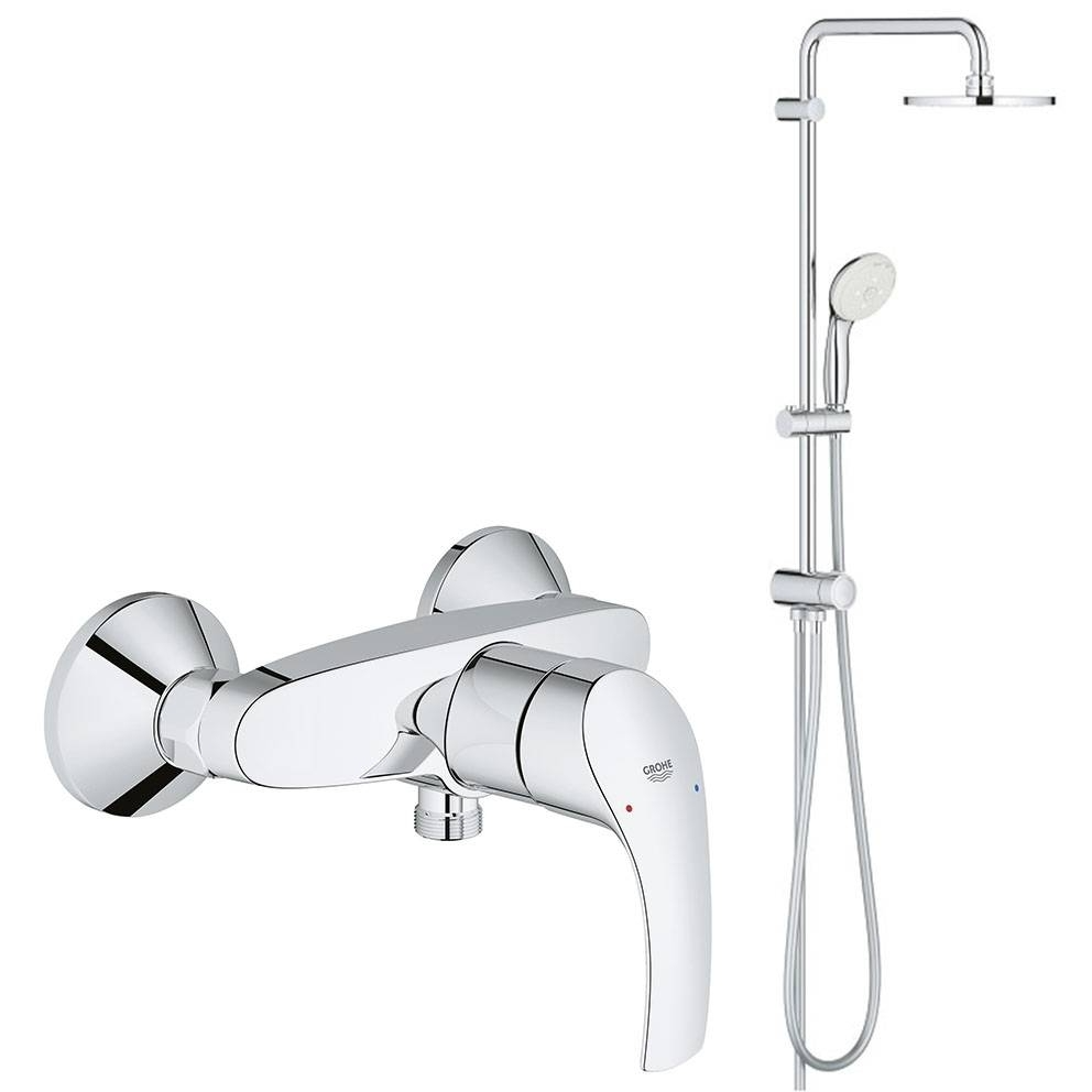 Душевая стойка Grohe Eurosmart New 124410 хром