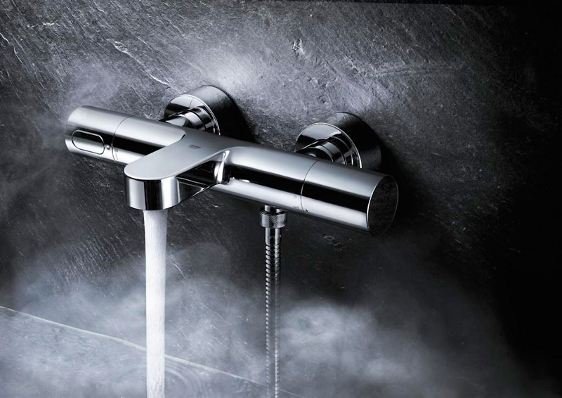 Термостатический смеситель Grohe Grohtherm 3000 Cosmopolitan 34276000 для ванны с душем, хром