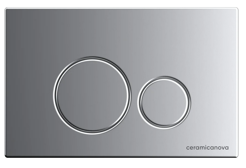 Система инсталляции для унитазов Ceramica Nova Envision Round CN1001M с кнопкой хром матовая