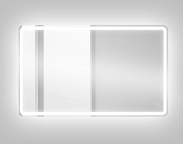 Зеркало BelBagno 100 SPC-MAR-1000-600-LED-BTN с подсветкой