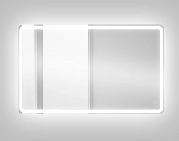 Зеркало BelBagno 100 SPC-MAR-1000-600-LED-BTN с подсветкой