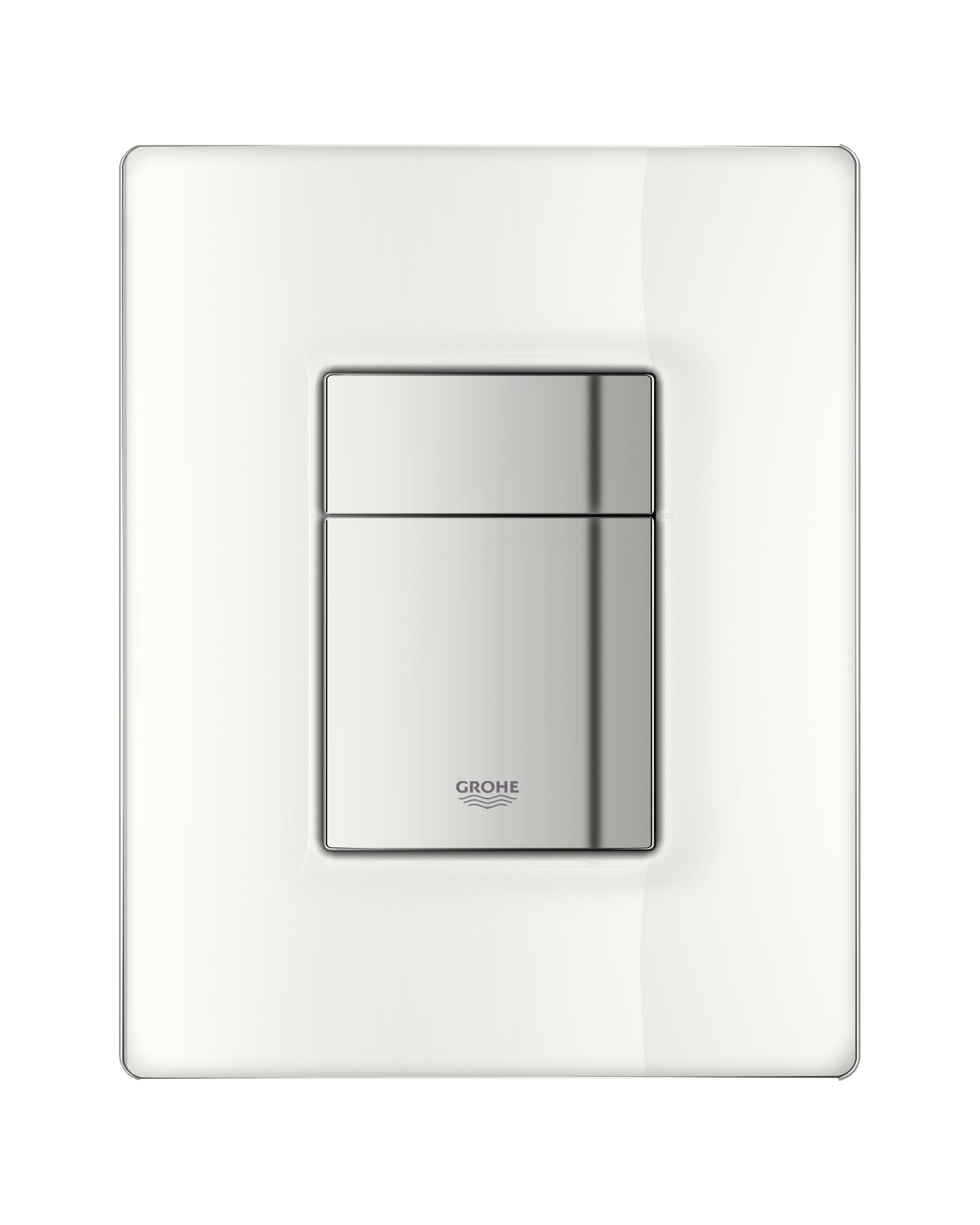 Кнопка смыва Grohe Skate Cosmopolitan 38845LS0 белая/хром глянцевая