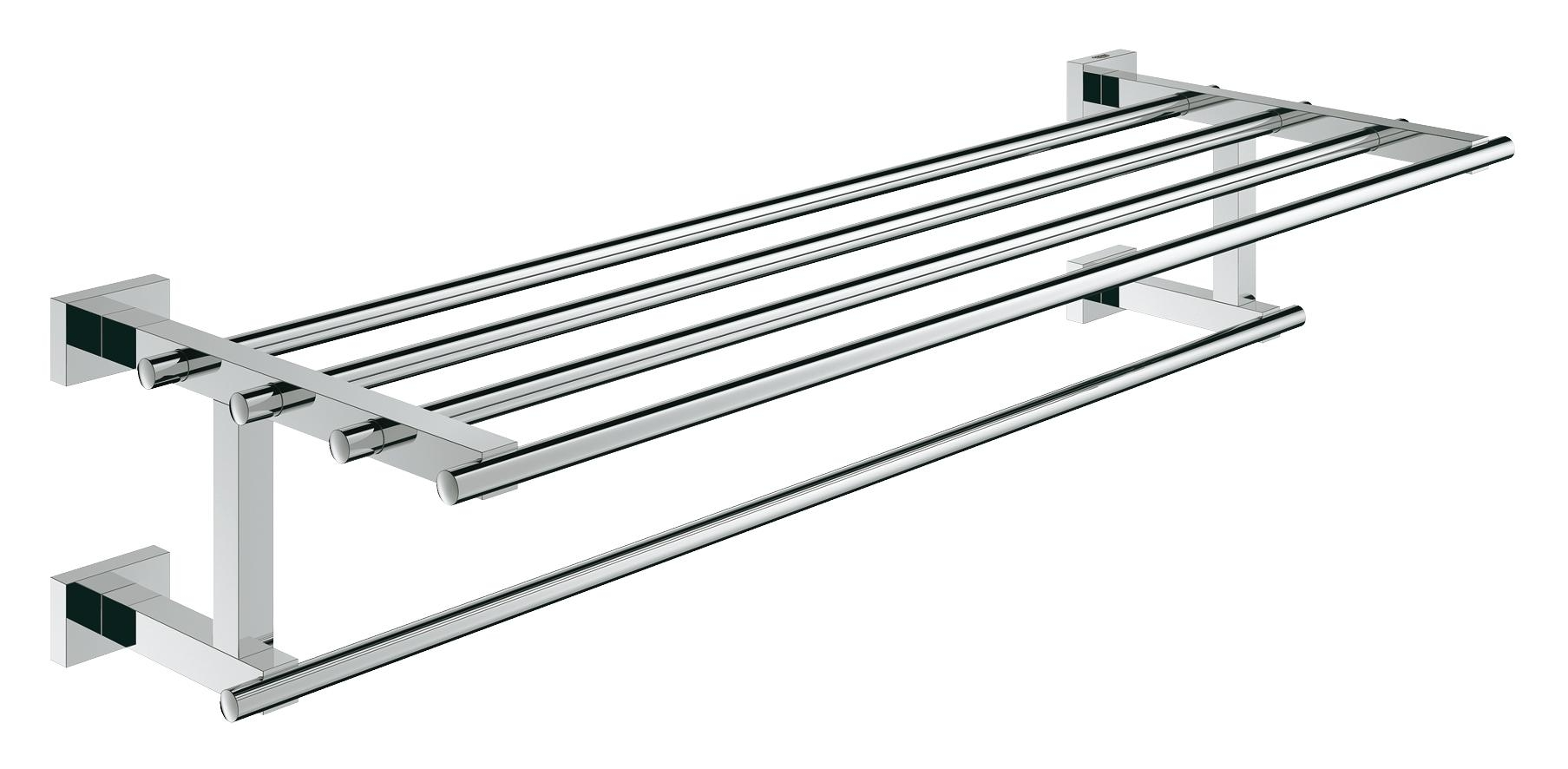 Полка Grohe Essentials Cube 40512001 для полотенец, хром