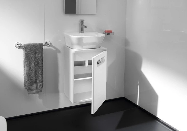 Тумба под раковину Roca Gap 45 ZRU9302880 белая глянцевая