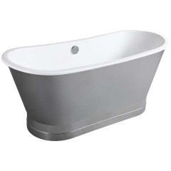Чугунная ванна Aquanet Sharking 170x68 SW-1002A серая глянцевая