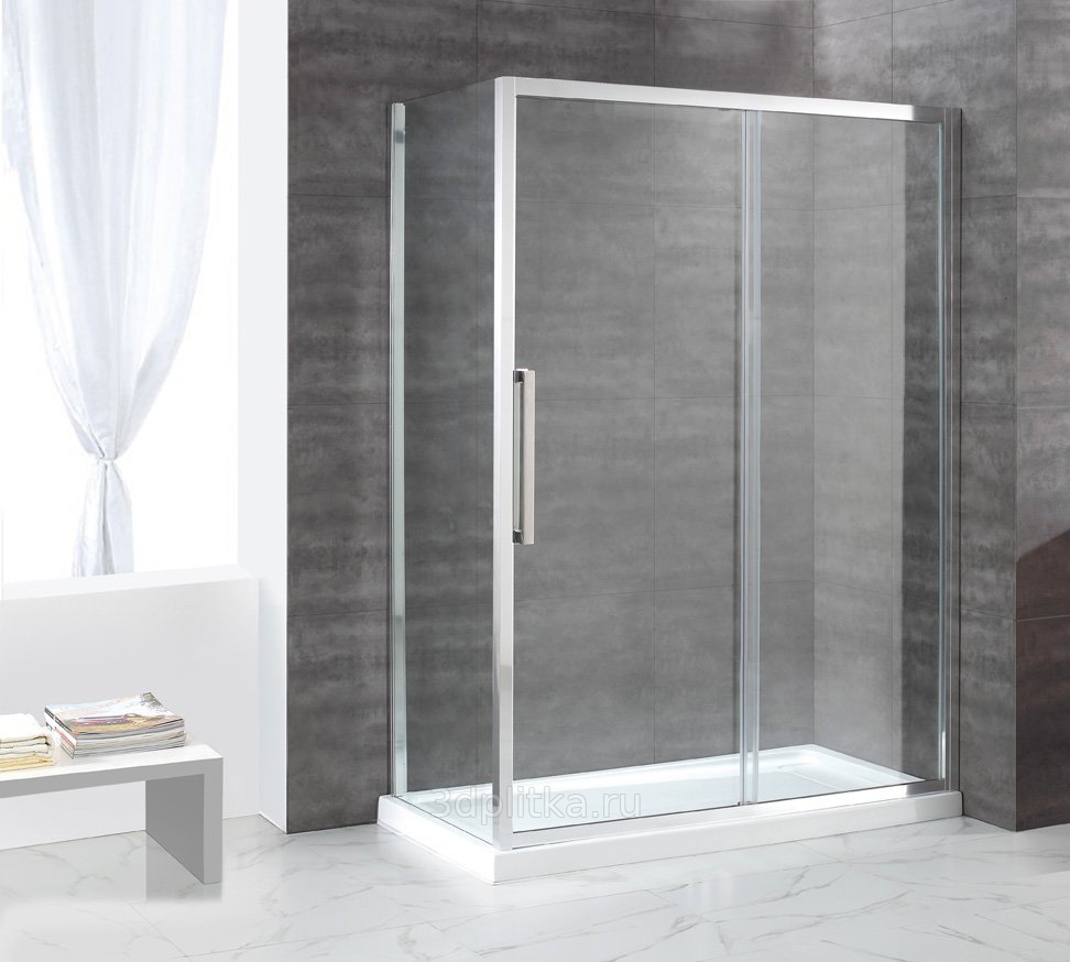 Боковая стенка Cezares LUX-SOFT-W-80-FIX-C-Cr-IV